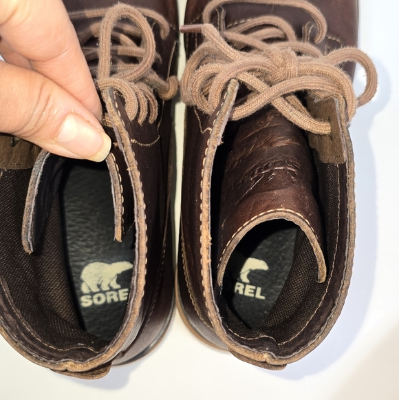 Sorel Kezar Men\'s Tall Lace Up Waterproof Leather Lug Sole Utility Boots Sz.11 main image 8